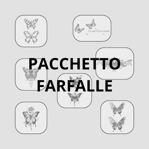 Pacchetto Farfalle